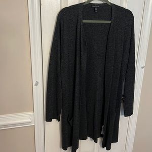 Eileen Fisher grey cardigan size Medium